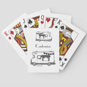 RV Camper Caravan Thunder-Cove Pokerkaarten