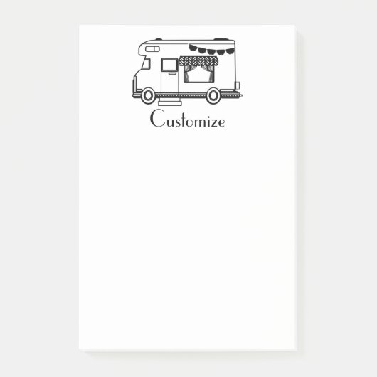 RV Camper Caravan Thunder-Cove Post-it® Notes (Voorkant)