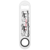 RV Camper Caravan Thunder-Cove Speed Flessenopener (Voorkant)