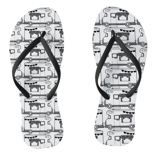 RV Camper Caravan Thunder-Cove Teenslippers (Voetbed)