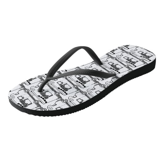 RV Camper Caravan Thunder-Cove Teenslippers (Schuin)