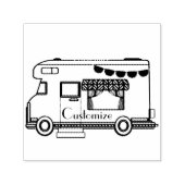 RV Camper Caravan Thunder-Cove Zelfinktende Stempel (Design)