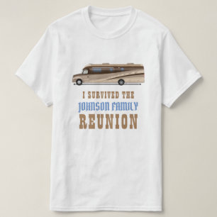 RV camper familie reünie / grappig dat ik overlee T-shirt