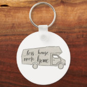 RV/Camper Sleutelhanger, Kleine kamer, met handsch Sleutelhanger (Voorkant)