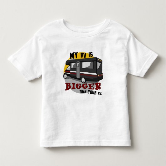 RV Camper Toddler Shirt (Voorkant)