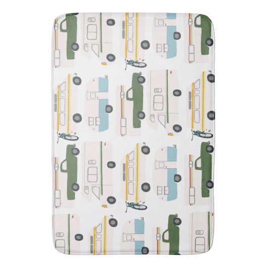 RV Campervan vanlife Motorhome Trailer CUSTOMIZE Badmat (Voorkant Verticaal)