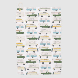 RV Campervan vanlife Motorhome Trailer CUSTOMIZE Golfhanddoek