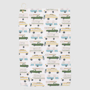 RV Campervan vanlife Motorhome Trailer CUSTOMIZE Golfhanddoek