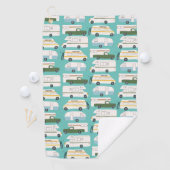 RV Campervan vanlife Motorhome Trailer CUSTOMIZE Golfhanddoek (Insitu)