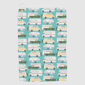 RV Campervan vanlife Motorhome Trailer CUSTOMIZE Golfhanddoek (Voorkant)