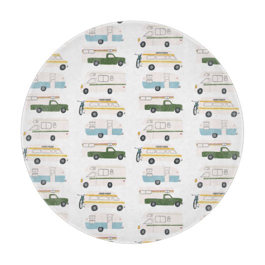 RV Campervan vanlife Motorhome Trailer CUSTOMIZE Snijplank (Voorkant)