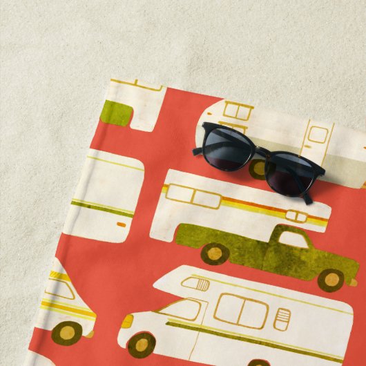 RV Campervan vanlife Motorhome Trailer CUSTOMIZE Strandlaken (In situ)