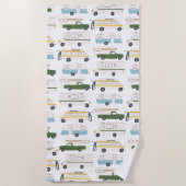 RV Campervan vanlife Motorhome Trailer CUSTOMIZE Strandlaken (Voorkant)