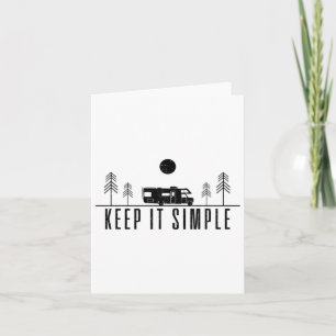RV Camping Keep It Simple Mountain Natuur Road Tri Kaart