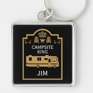 RV Camping King USA Sleutelhanger