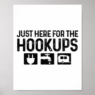 Rv Camping Kleding Co. Camping Rv Caravan Motorhom Poster