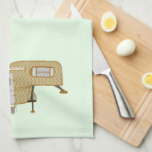 RV Camping Paper Drink Coasters Theedoek (Quarter Fold)