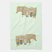 RV Camping Paper Drink Coasters Theedoek (Verticaal)