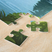 RV Camping Puzzels RV Trip Happy Camper (Zijkant)