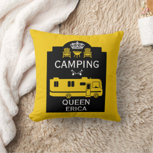 RV Camping Queen USA Kussen