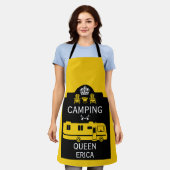 RV Camping Queen USA Schort (Gedragen)