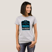 RV Camping Queen USA T-shirt (Voorkant volledig)