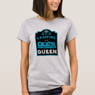 RV Camping Queen USA T-shirt