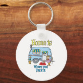 Rv Camping Sleutelhanger (Voorkant)