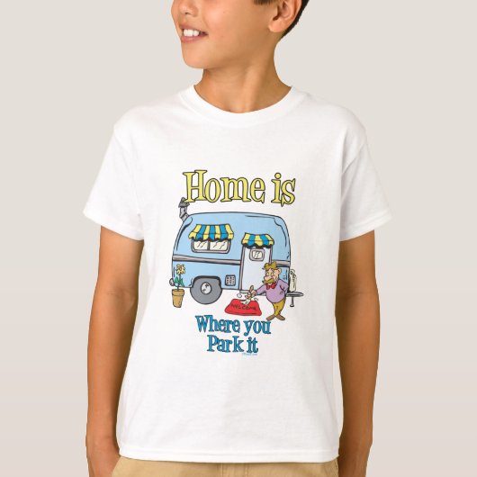 Rv Camping T-shirt (Voorkant)