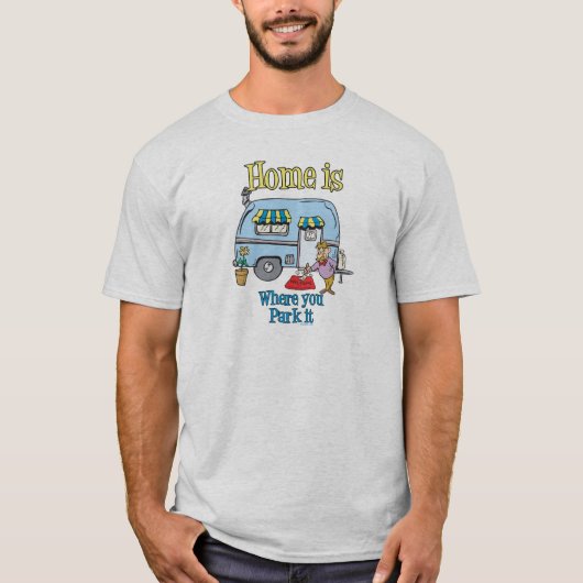 Rv Camping T-shirt (Voorkant)