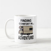 RV-campingavontuur Rving Koffiemok (Links)