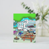 RV-Cartoon 9475 Briefkaart (Staand voorkant)