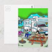 RV-Cartoon 9475 Briefkaart (Voorkant / Achterkant)