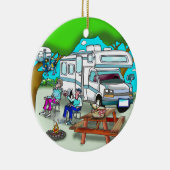 RV-Cartoon 9475 Keramisch Ornament (Rechts)