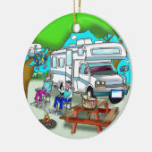 RV-Cartoon 9475 Keramisch Ornament (Links)