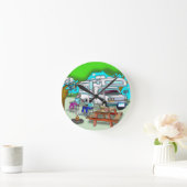 RV-Cartoon 9475 Ronde Klok (Huis)