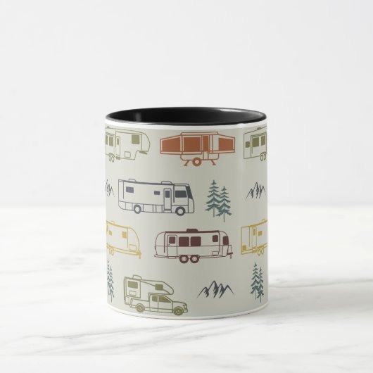 RV Coffee-Mok, Camper Coffee-Mok Mok (Midden)
