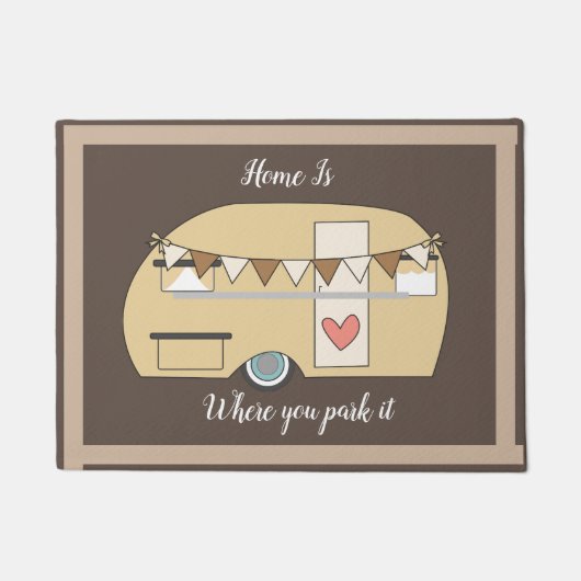 RV DOORMAT DEURMAT (Voorkant)