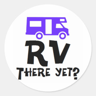 RV er al? Ronde Sticker