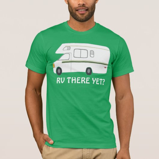 RV ER NOG?  campervan vanlife CUSTOM T-shirt (Voorkant)