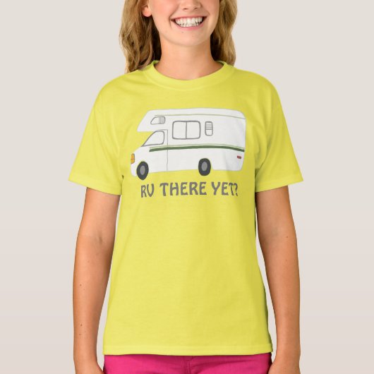 RV ER NOG?  campervan vanlife CUSTOM T-shirt (Voorkant)
