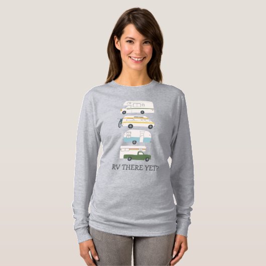 RV ER NOG? Campervan vanlife RV Trailer CUSTOM T-shirt (Voorkant volledig)