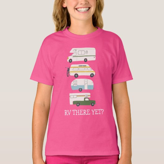 RV ER NOG? Campervan vanlife RV Trailer CUSTOM T-shirt (Voorkant)