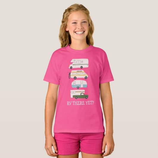 RV ER NOG? Campervan vanlife RV Trailer CUSTOM T-shirt (Voorkant volledig)