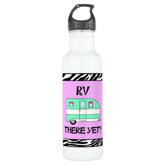 "RV er nog?" Camping Water Bottle Waterfles (Voorkant)