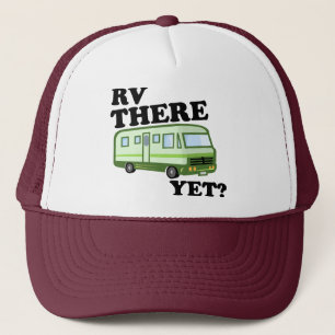 RV ER NOG? (groen) Trucker Pet