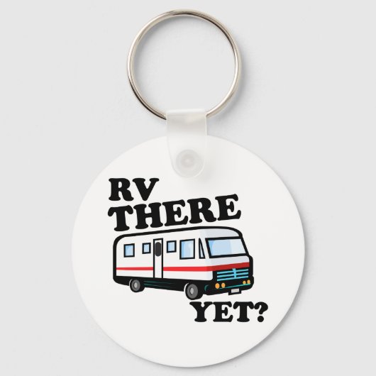 RV ER NOG? (wit) Sleutelhanger (Voorkant)