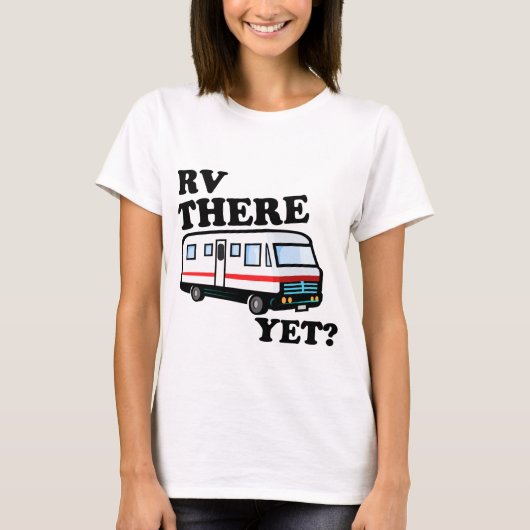RV ER NOG? (wit) T-shirt (Voorkant)