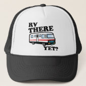 RV ER NOG? (wit) Trucker Pet (Voorkant)