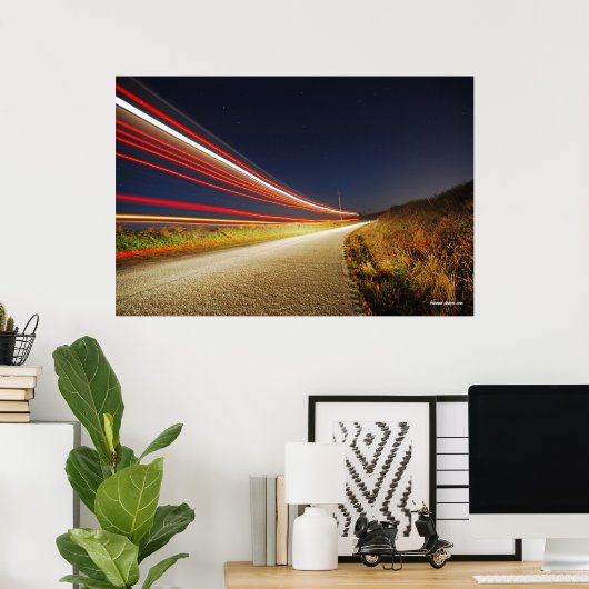 RV Flyby Poster (Thuiskantoor)